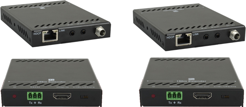 LR-EX1 :: เครื่องส่งและรับสัญญาณ HDMI, RS232 และ IR ผ่านสาย CAT5e, CAT6 ไกล 150 เมตร พร้อมส่งไฟเลี้ยงไปเครื่องรับ ด้วยเทคโนโลยี่ HDBaseT