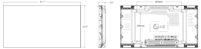 47LV35A  :::  LG  :::  Professional and Commercial Display   :::  Video Wall  series  :::  