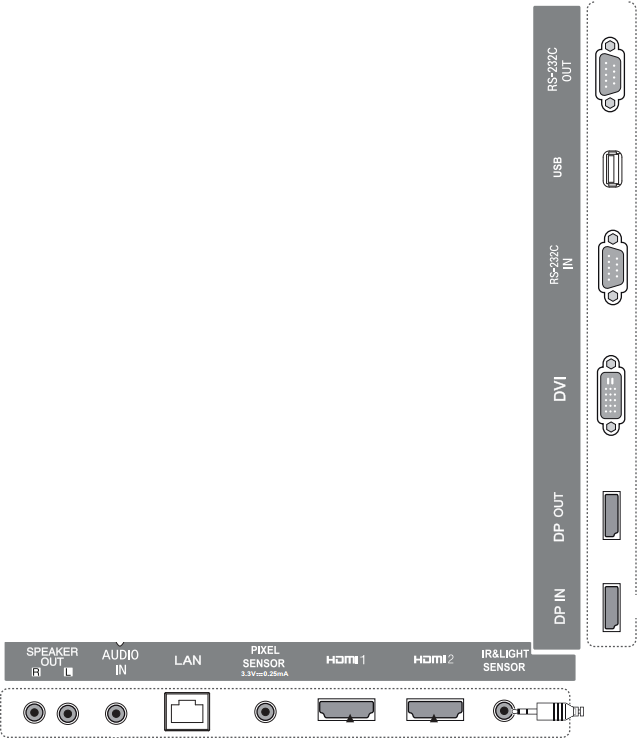LS55A  :::  LG  :::  Professional and Commercial Display   :::  Signage series  ::: 
