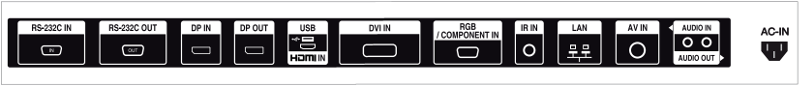 55LV35A  :::  LG  :::  Professional and Commercial Display   :::  Video Wall  series  :::  
