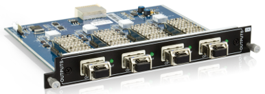  MMX-4O-UF  ::::  PTN  :::  Modular Matrix Switcher  :::  OUTPUT cards  ::: 