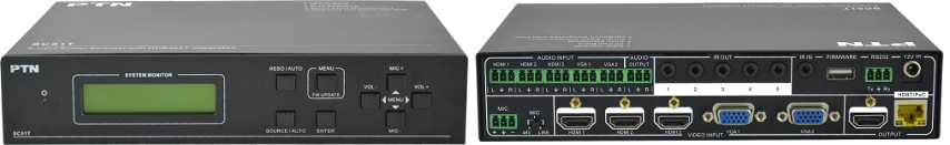 เครื่องเลือกสัญญาณภาพหลายชนิด 5 ช่องเข้า ออก 1 HDMI และ 1 HDBaseT