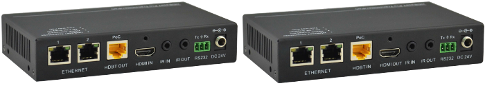 TPHD403P :: เครื่องส่งและรับสัญญาณ HDMI, IR, RS232 และ Ethernet ผ่านสาย CAT5e, CAT6 ไกล 90 เมตร พร้อมส่งไฟเลี้ยงไปเครื่องรับ ด้วยเทคโนโลยี่ HDBaseT
