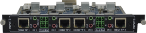 MMX-4I-TP การ์ดรับสัญญาณ HDBaseT พร้อม IR และ RS232