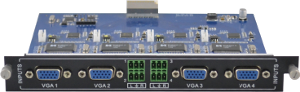 MMX-4I-VA การ์ดรับเข้าสัญญาณ VGA พร้อมสัญญาณเสียงอนาล็อก