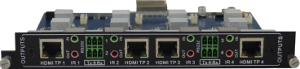 MMX-4O-TP การ์ดส่งสัญญาณ HDBaseT พร้อม IR และ RS232